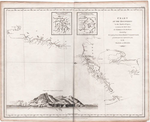 Chart of the Discoveries to the North of Japan